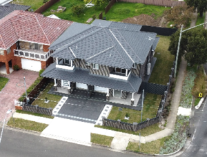 New house Aerial hoto